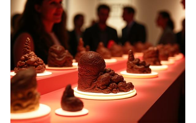 Lancement de produit gastronomique dans un musée parisien