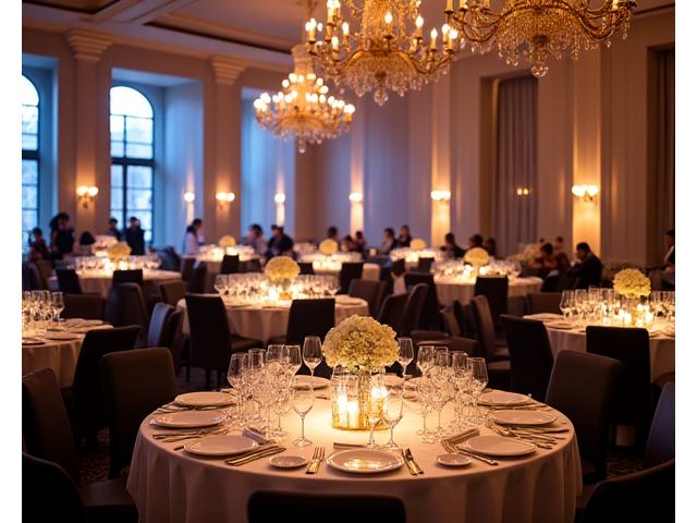 Gala d'entreprise somptueux dans un hôtel particulier parisien